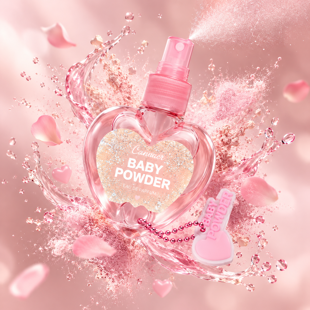 عطر جیبی زنانه لوکانو مدل Baby Powder
